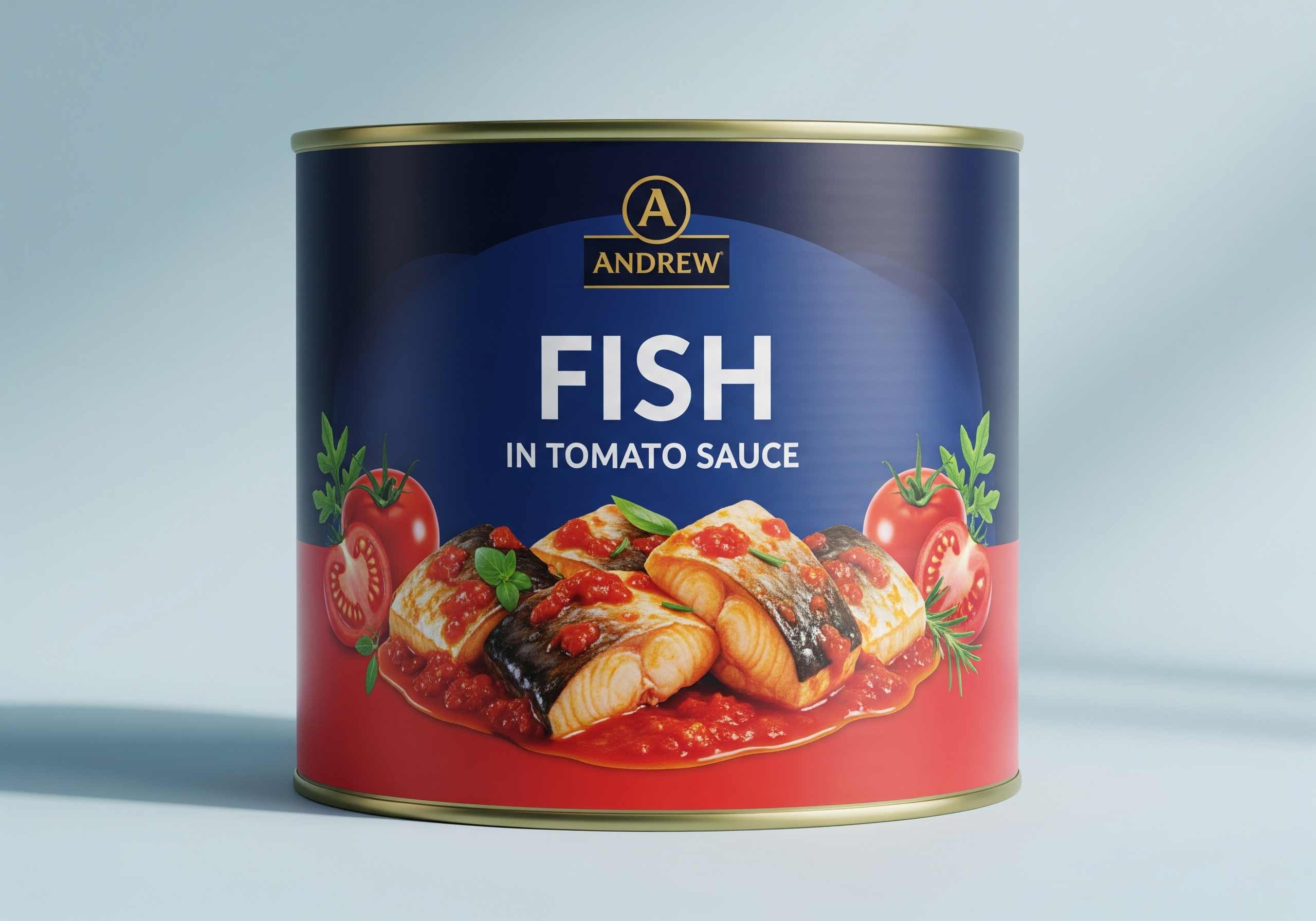 Fish in tomato sauce - Big can