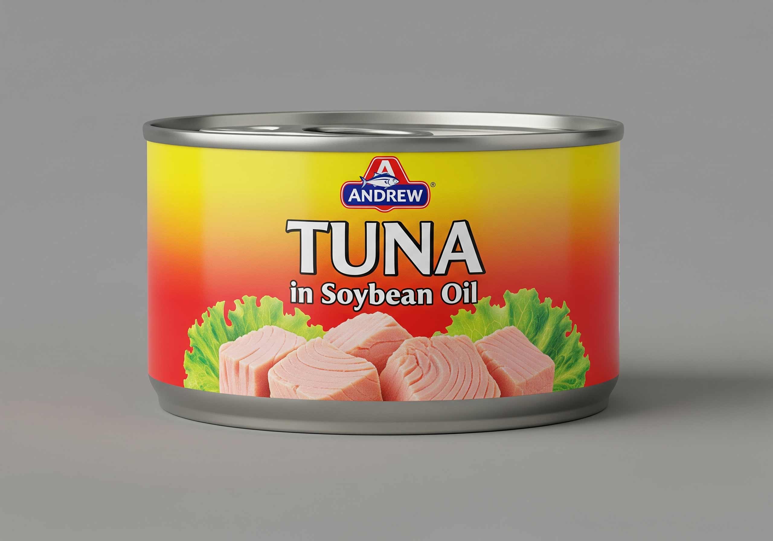 Canned tuna in Soybean oil